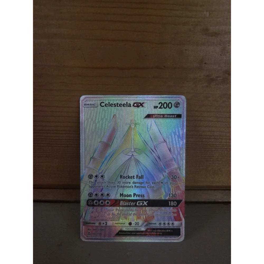 Celesteela GX 163/156 SM Ultra Prism Ultra Rare Holo Full Art English Pokemon